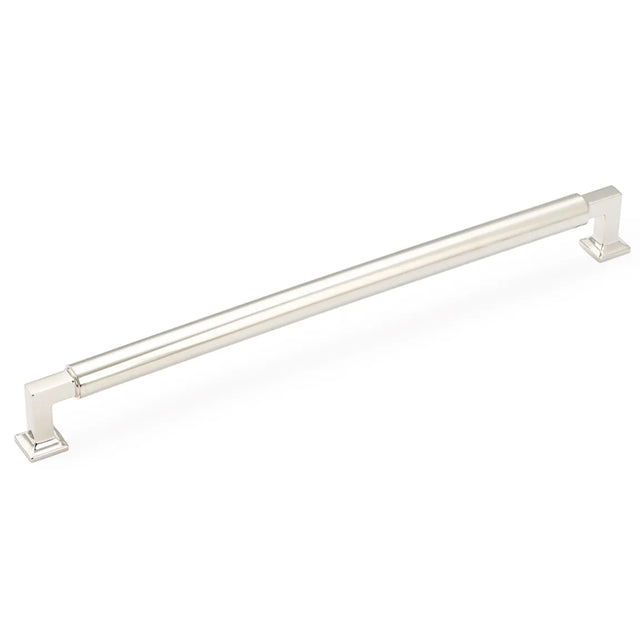 Haniburton Concealed Surface, Appliance Pull, Polished Nickel, 18'' cc CS483-PN