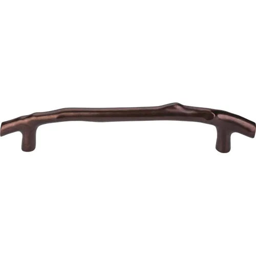 Aspen Twig Pull 12'' cc M1358 Mahogany Bronze