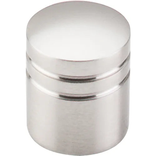 Nouveau II Stacked Knob 1'' M582 Brushed Satin Nickel