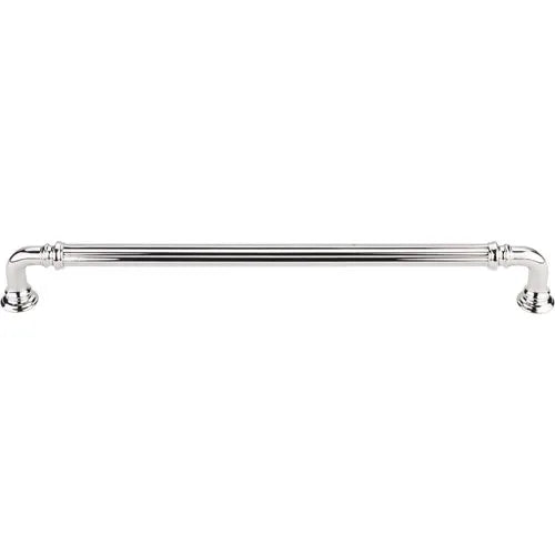 Chareau Reeded Pull 9'' cc TK325PN Polished Nickel