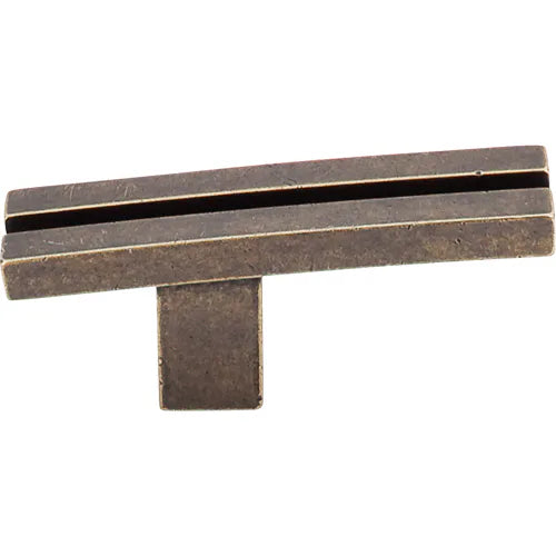 Sanctuary Inset Rail Knob 2 5/8'' TK82GBZ German Bronze